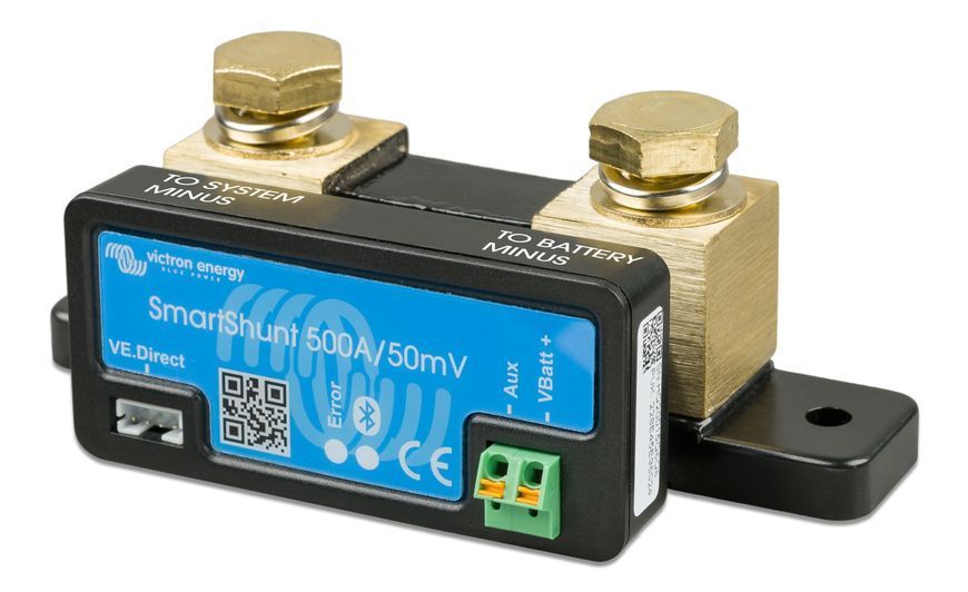 Victron Energy SmartShunt 500A ბატარეის მონიტორი &ndash; SHU050150050 SHU050150050 ფოტო