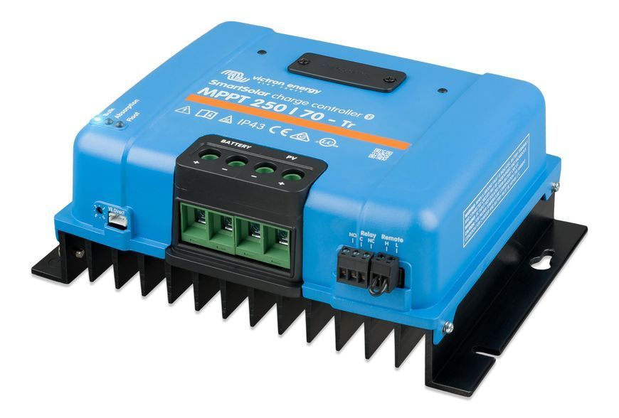 Victron SmartSolar მზის კონტროლერი (Bluetooth) MPPT 250V/70A-Tr - SCC125070221 SCC125070221 ფოტო