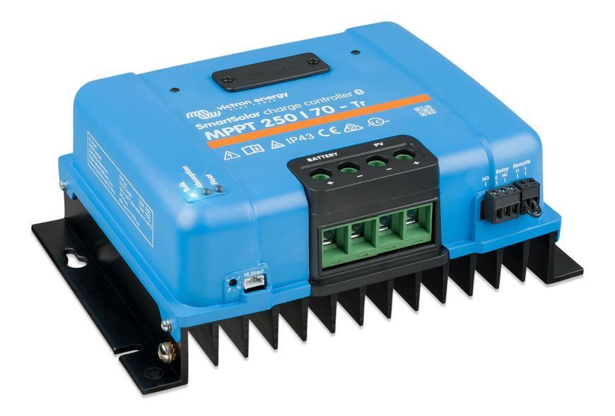 Victron SmartSolar მზის კონტროლერი (Bluetooth) MPPT 250V/70A-Tr - SCC125070221 SCC125070221 ფოტო