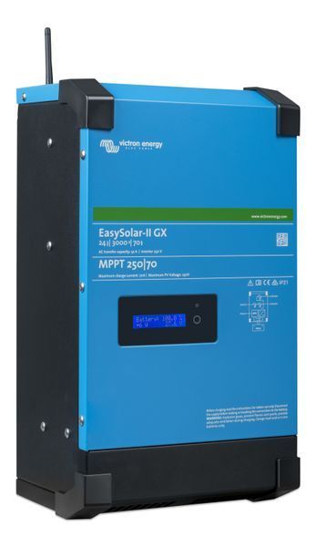 ინვერტორი Victron EasySolar-II 24/3000/70-32 MPPT 250/70 GX 24/230В 3კვა/2,4კვტ - PMP242307010 PMP242307010 ფოტო