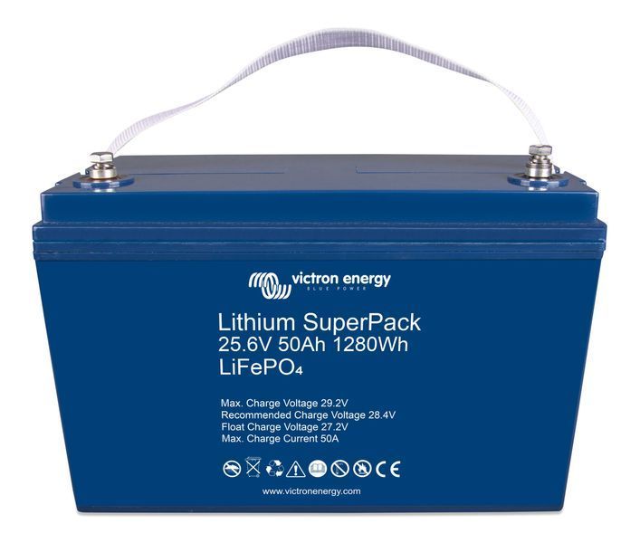 Victron Energy Lithium SuperPack 25.6V/50Ah (integrated BMS) &ndash; BAT524050705 BAT524050705 photo