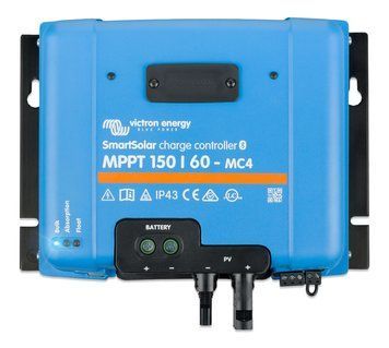 Victron SmartSolar მზის კონტროლერი (Bluetooth) MPPT 150V/60A-MC4 - SCC115060311 SCC115060311 ფოტო