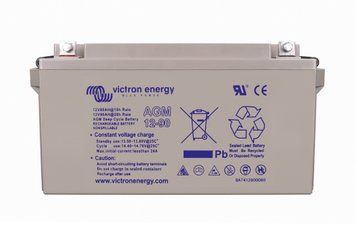 Victron Energy AGM Deep Cycle 12V 90Ah აკუმულატორი - BAT412800084 BAT412800084 ფოტო
