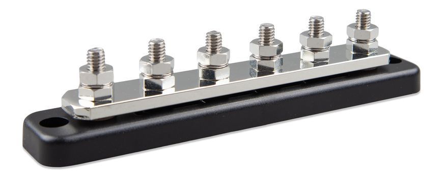 გამანაწილებელი სალტე Victron Busbar 250A 6P თავსახურით &mdash; VBB125060020 VBB125060020 ფოტო