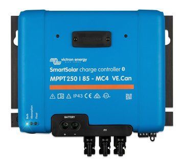 Victron SmartSolar მზის კონტროლერი (Bluetooth) MPPT 250V/85A-MC4 VE.Can - SCC125085511 SCC125085511 ფოტო