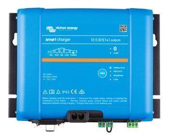 Зарядное устройство Victron Phoenix Smart IP43 12В 30А двухзонное умное 120/240В с Bluetooth - PSC123051095 PSC123051095 фото