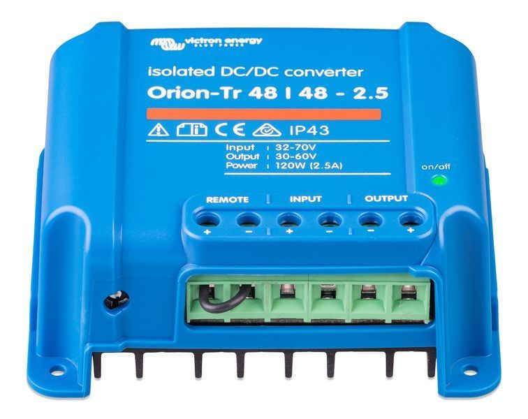 Victron Energy Orion-Tr 48/48-2.5A (120W) DC-DC Converter - ORI484810110 ORI484810110 photo