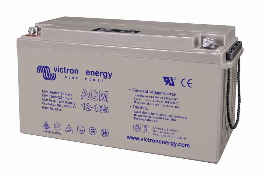 Батарея Victron 12V/165Ah AGM Deep Cycle (клеммы M8) &ndash; BAT412151085 BAT412151085 фото