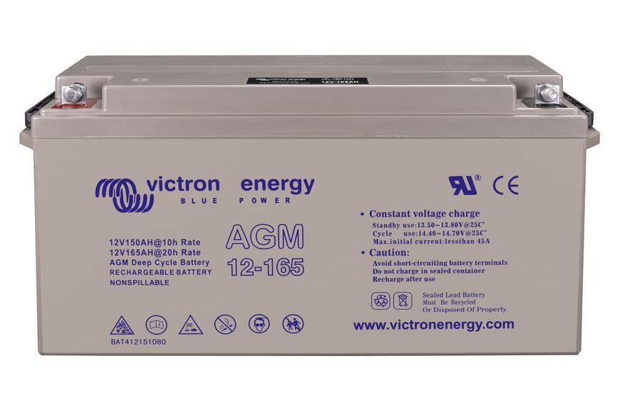 Батарея Victron 12V/165Ah AGM Deep Cycle (клеммы M8) &ndash; BAT412151085 BAT412151085 фото