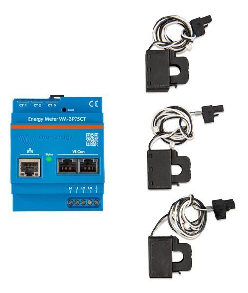 VM-3P75CT Energy Meter &ndash; 3-phase, up to 75A/phase &ndash; REL200300100 REL200300100 photo