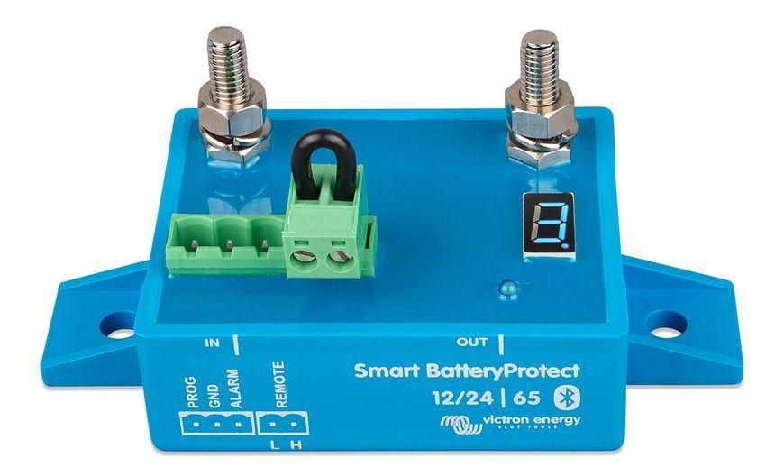 Модуль защиты аккумулятора от глубокого разряда Victron Smart BatteryProtect 12/24V 65A - BPR065022000 BPR065022000 фото