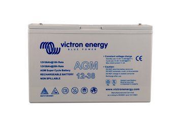 Victron Energy AGM Super Cycle 12V 38Ah აკუმულატორი (M5) - BAT412038081 BAT412038081 ფოტო