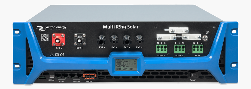 Victron Energy Multi RS19 Solar 48V/6000V-450V ჰიბრიდული ინვერტორი - 6kVA/5.3kW MPPT 450V-ით - PMR482602030 PMR482602030 ფოტო