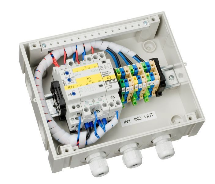 Автоматический переключатель питания VE Transfer Switch 5kVA/230V Victron Energy - COS230502100 COS230502100 фото