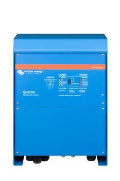Инвертор Victron Quattro 12/5000/220-100/100 12/230В 5кВА/4кВт гибридный с зарядным устройством 12В 220А - QUA125020000 QUA125020000 фото