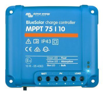 Victron BlueSolar მზის კონტროლერი (Bluetooth-ის გარეშე) MPPT 75V/10A - SCC010010050R SCC010010050R ფოტო