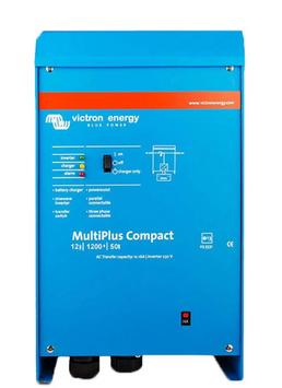 Инвертор Victron MultiPlus Compact 12/1200/50-16 гибридный 12/220В 1.2кВА/1кВт - CMP122120000 CMP122120000 фото