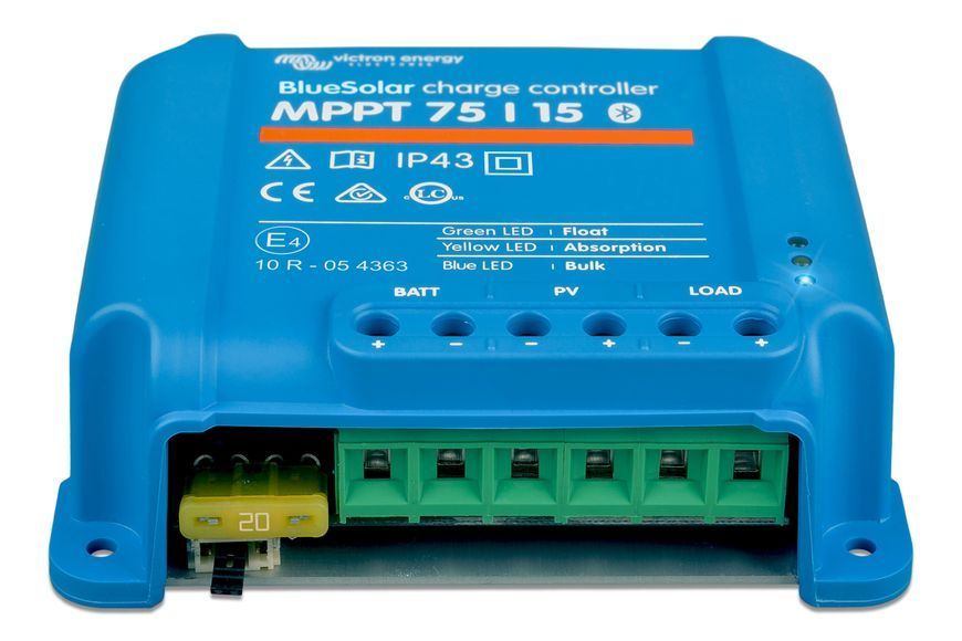 Victron BlueSolar მზის კონტროლერი (Bluetooth-ის გარეშე) MPPT 75V/15A - SCC010015050R SCC010015050R ფოტო