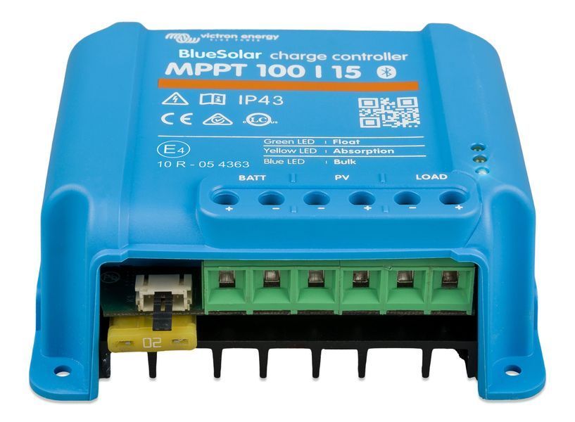 Солнечный контроллер Victron BlueSolar (без Bluetooth) MPPT 100V/15A - SCC010015200R SCC010015200R фото