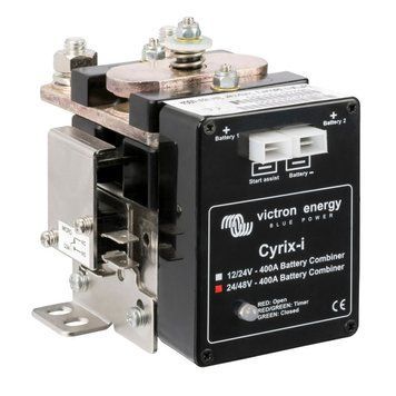 Victron Energy Cyrix-ct 12/24V-120A ბატარეების შემაერთებელი &ndash; CYR010120110R CYR010120110R ფოტო