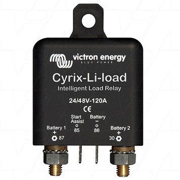 Victron Energy Cyrix-Li-load 24/48V-120A ბატარეების ინტელექტუალური შემაერთებელი &ndash; CYR020120450 CYR020120450 ფოტო