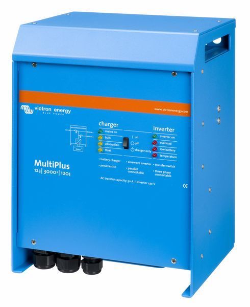 Инвертор Victron MultiPlus 12/3000/120-16 гибридный 12/220В 3кВА/2.4кВт - PMP122300001 PMP122300001 фото