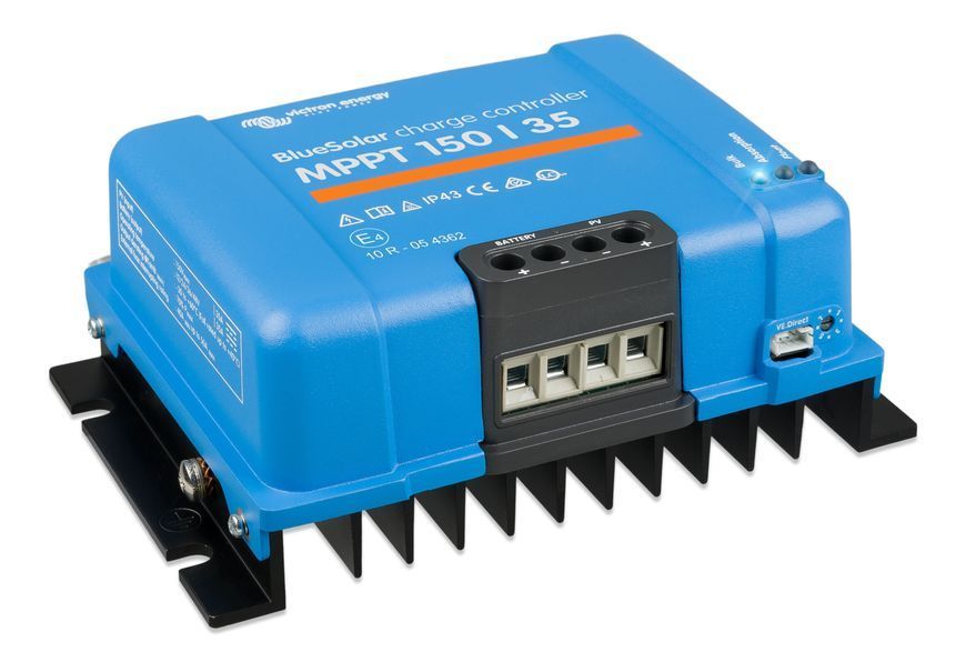 Victron BlueSolar მზის კონტროლერი (Bluetooth-ის გარეშე) MPPT 150V/35A - SCC020035000 SCC020035000 ფოტო