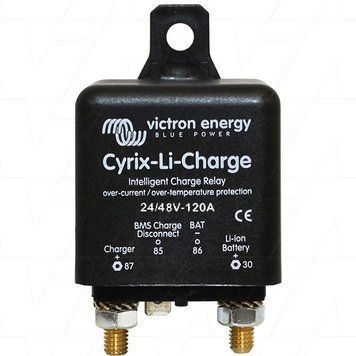 Victron Energy Cyrix-Li-Charge 24/48V-120A ბატარეების ინტელექტუალური შემაერთებელი &ndash; CYR020120430 CYR020120430 ფოტო