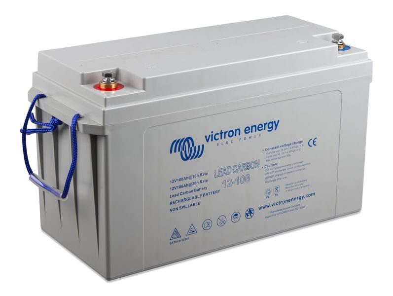 Victron Energy Lead Carbon 12V/106Ah ტყვია-ნახშირბადის აკუმულატორი - BAT612110081 BAT612110081 ფოტო