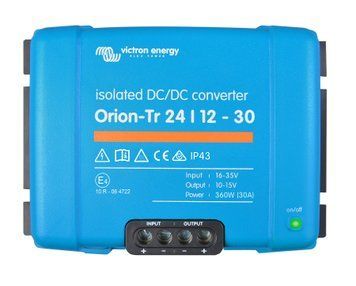 Конвертор DC-DC Orion-Tr 24/12-30A (360W) Victron Energy - ORI241240110 ORI241240110 фото