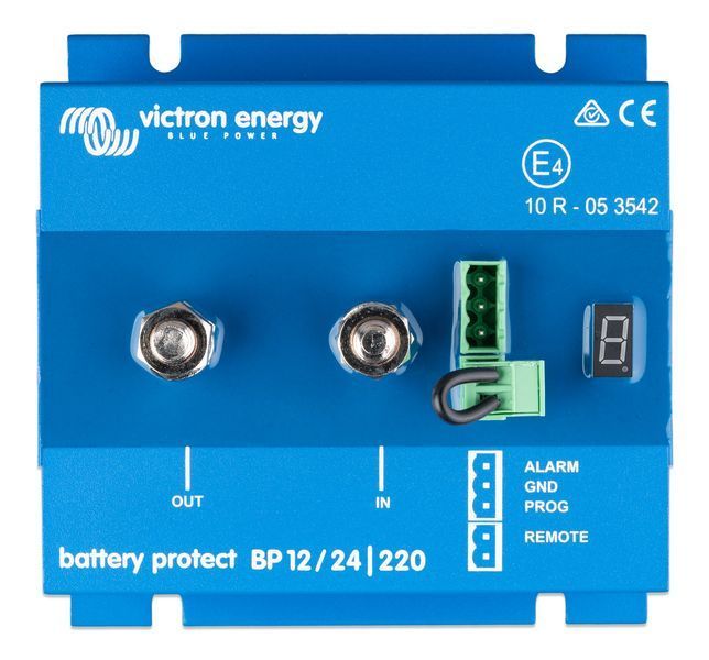 Victron Energy BatteryProtect 12/24V 220A Deep Discharge Protection &ndash; BPR000220400 BPR000220400 photo